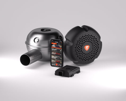 Car exhaust system speaker THOR