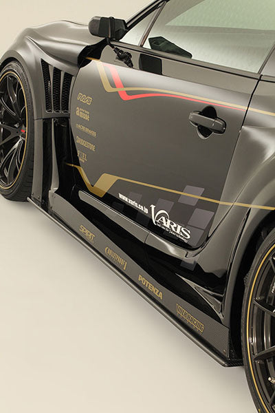 Varis Wide Body Kit Full Kit D Carbon Fiber + Front Diffuser - GT86