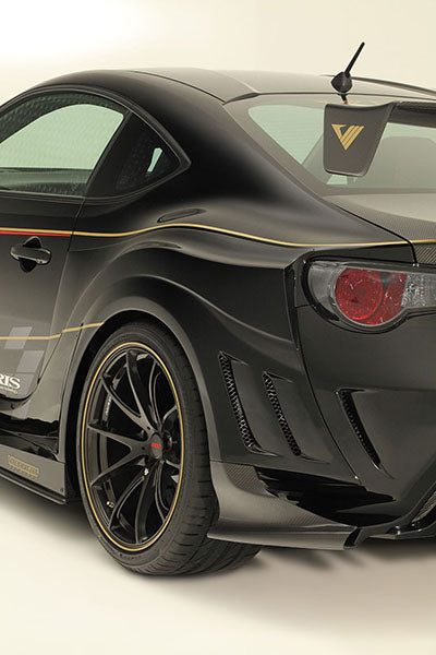 Varis Wide Body Kit Full Kit D Carbon Fiber + Front Diffuser - GT86
