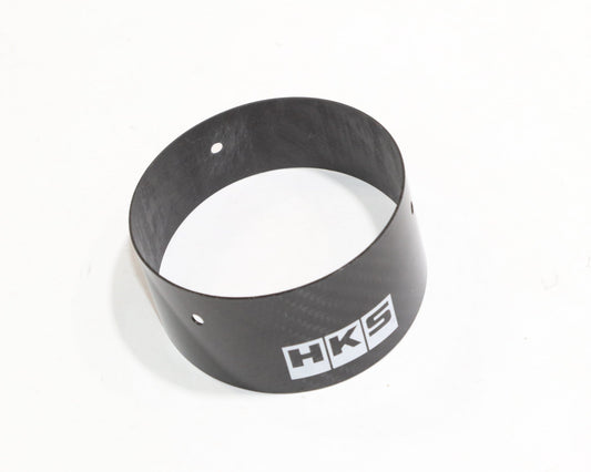 HKS Hi-Power Spec L II Muffler Optional Finisher Cover Carbon Fiber