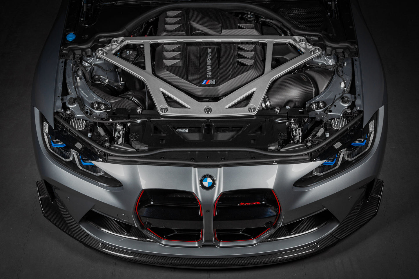 Eventuri BMW G8X M3/M4 Carbon Intake for all strut braces - Gloss Finish
