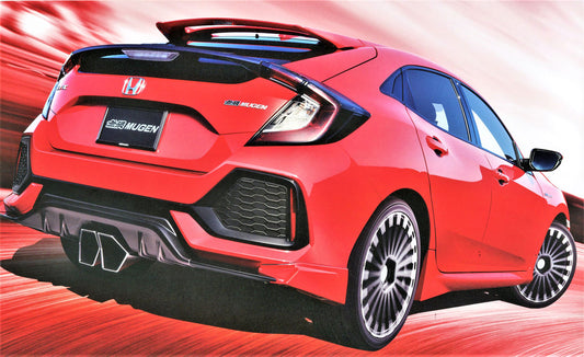 Mugen Tail Gate Wing Spoiler sense pintar - Civic FK7 FK8