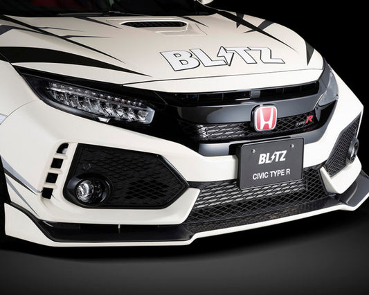 Becquet avant Blitz Aero Speed R-Concept FRP - Civic Type-R FK8