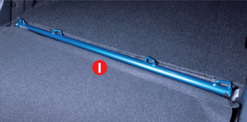 CUSCO Power Brace Rear Trunk Bar Plus - BRZ, GT86