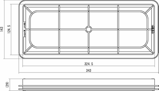 Filtre d'aire HKS Super - MX-5