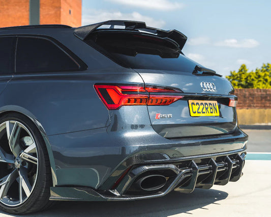AUDI RS6/RS7 C8 CARBON FIBRE DIFFUSER - CT DESIGN