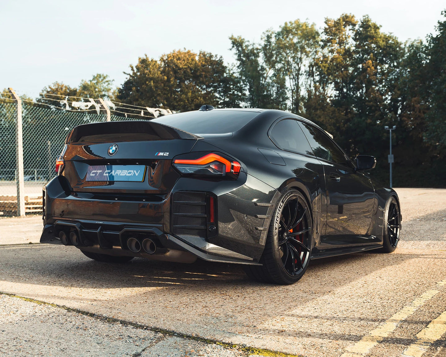 BMW G87 M2 CARBON FIBRE DIFFUSER - CT DESIGN