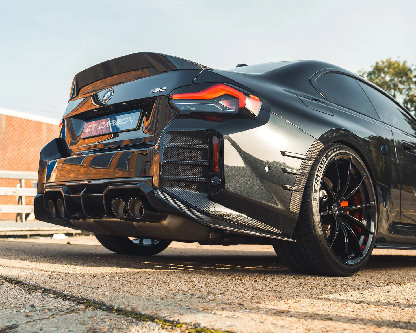 BMW G87 M2 CARBON FIBRE DIFFUSER - CT DESIGN