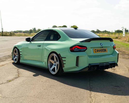 Diffuseur en fibre de carbone V2 pour BMW G87 M2 - CT DESIGN