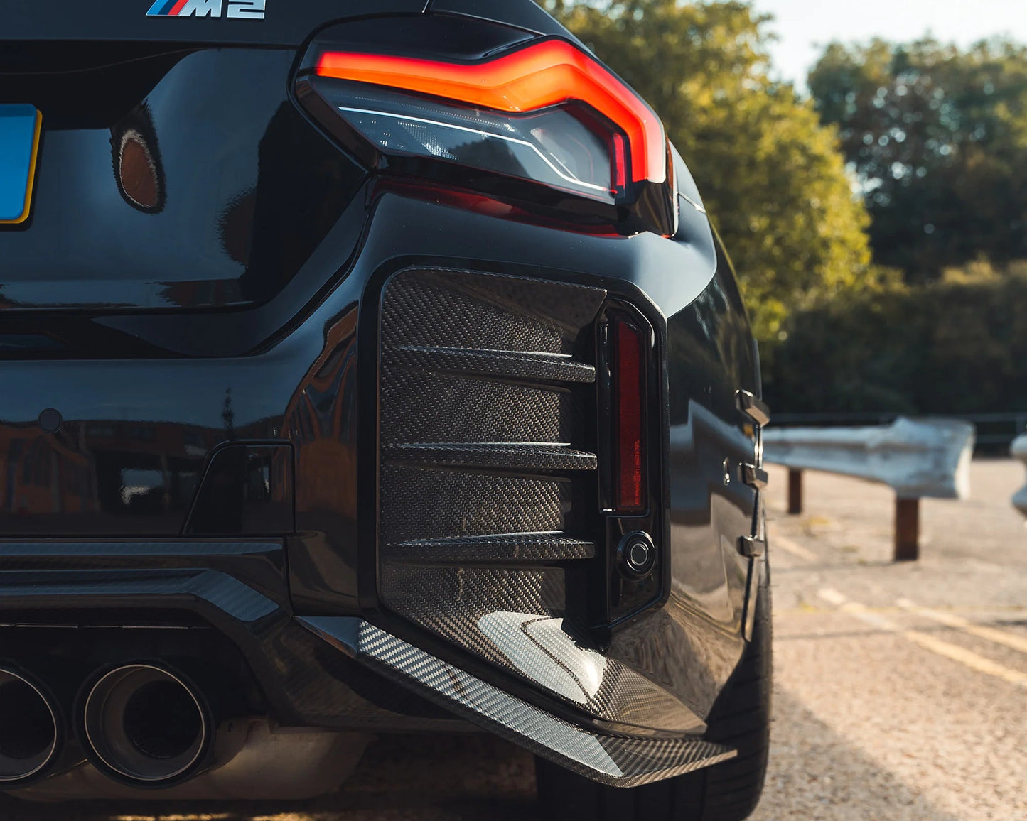 CT CARBON BMW M2 REAR BUMPER