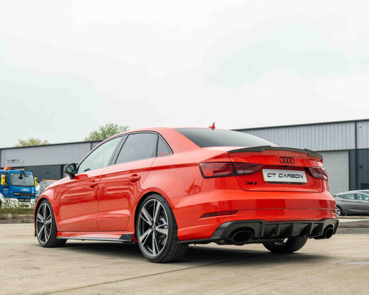 AUDI A3/S3/RS3 8V SALOON CARBON FIBRE SIDE SKIRTS