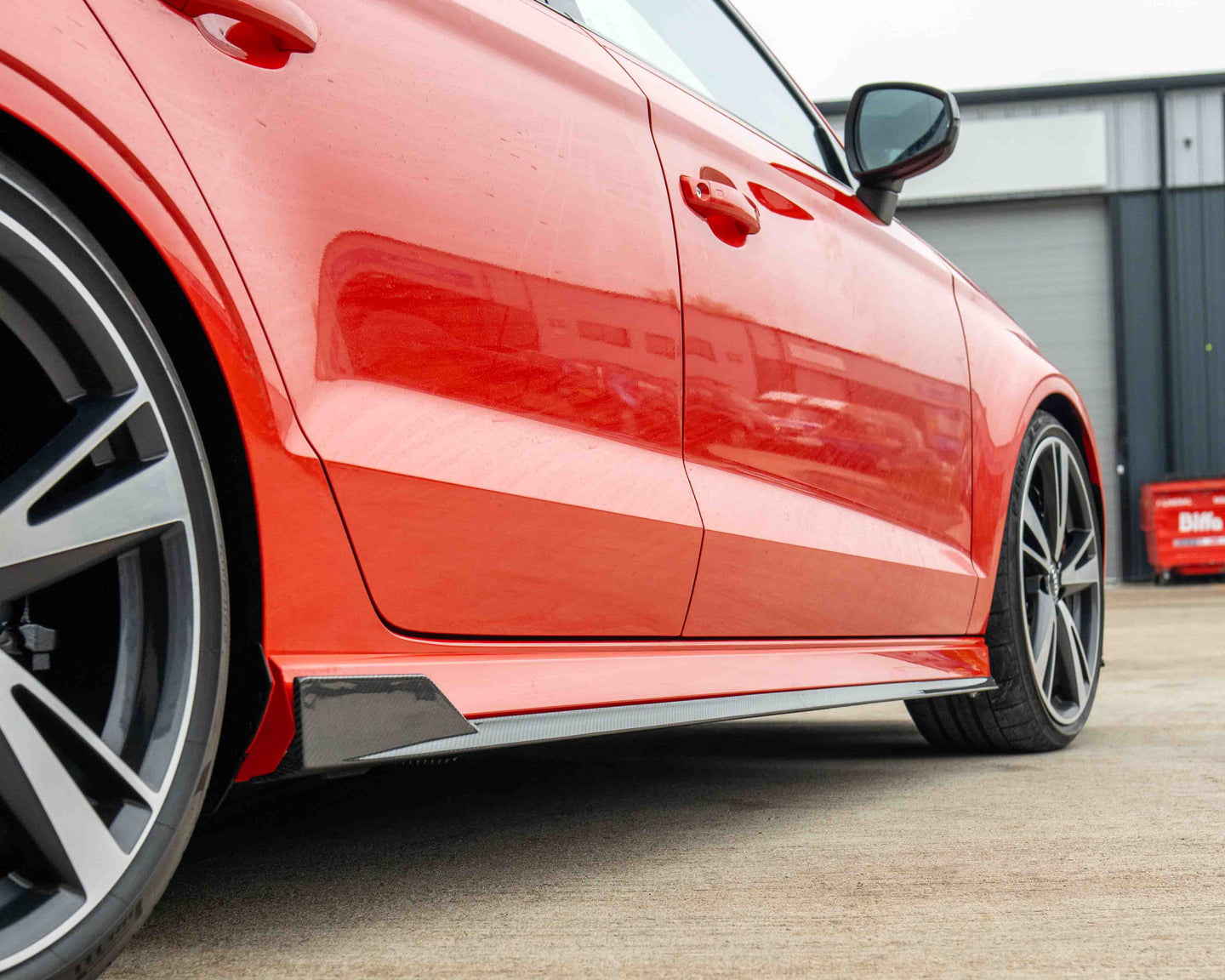 CT CARBON AUDI A3 S3 RS3 SIDESKIRT