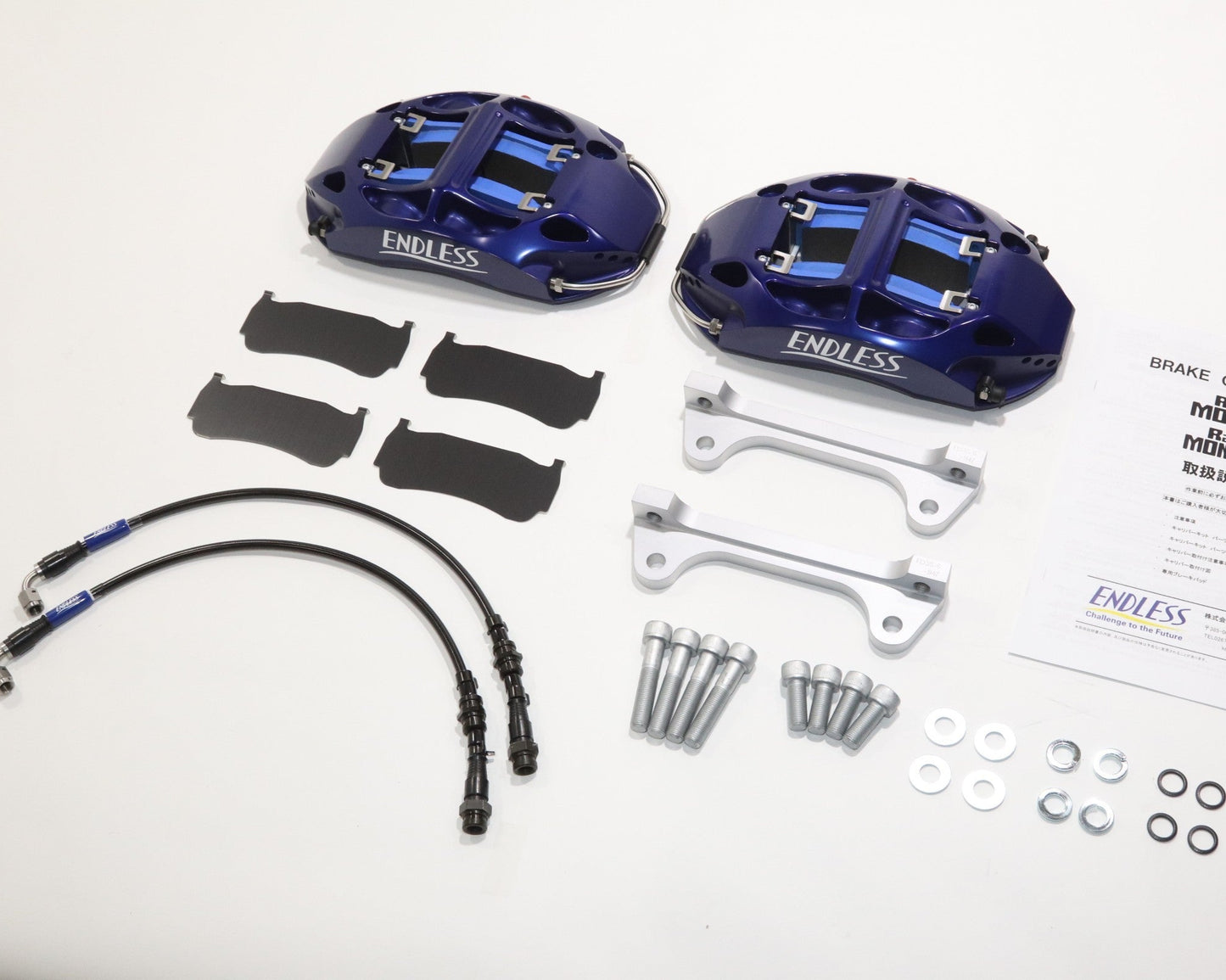 Kit de pinces de fre sense fi Kit de polzades amunt frontal MONO6 Sports TA MX72 Plus pastilles - GR Yaris