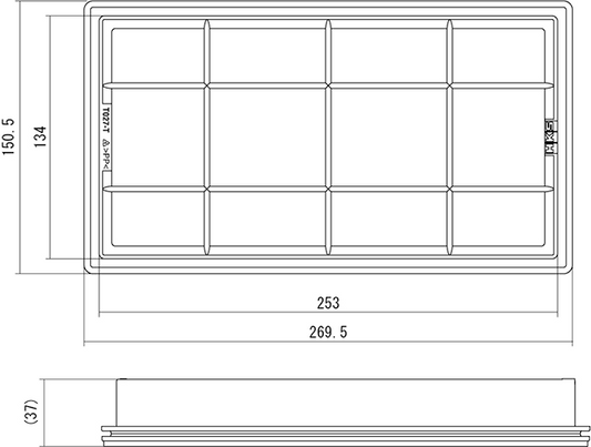 Filtre d'aire HKS Super - AT132