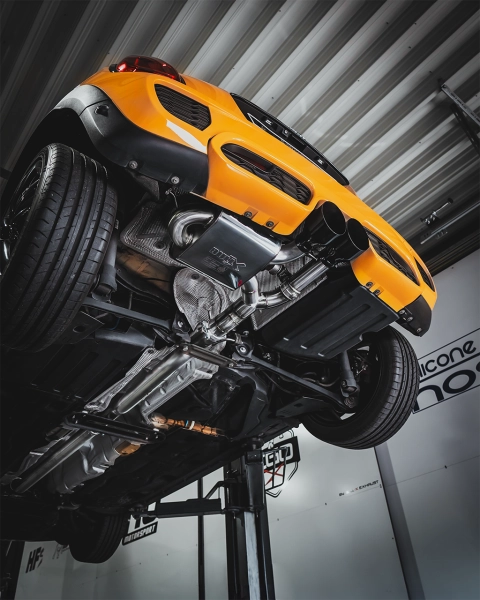 EGO-X catback exhaust system - Mini Cooper S, JCW F56 (with ECE approval)