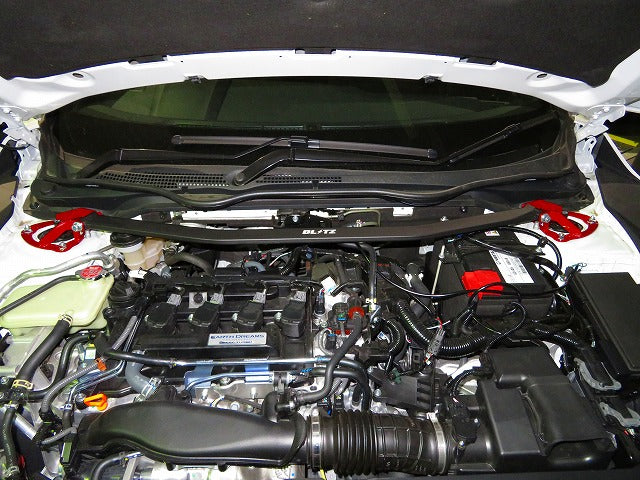 Blitz Strut Tower Bar Front - Civic FC1 FK7