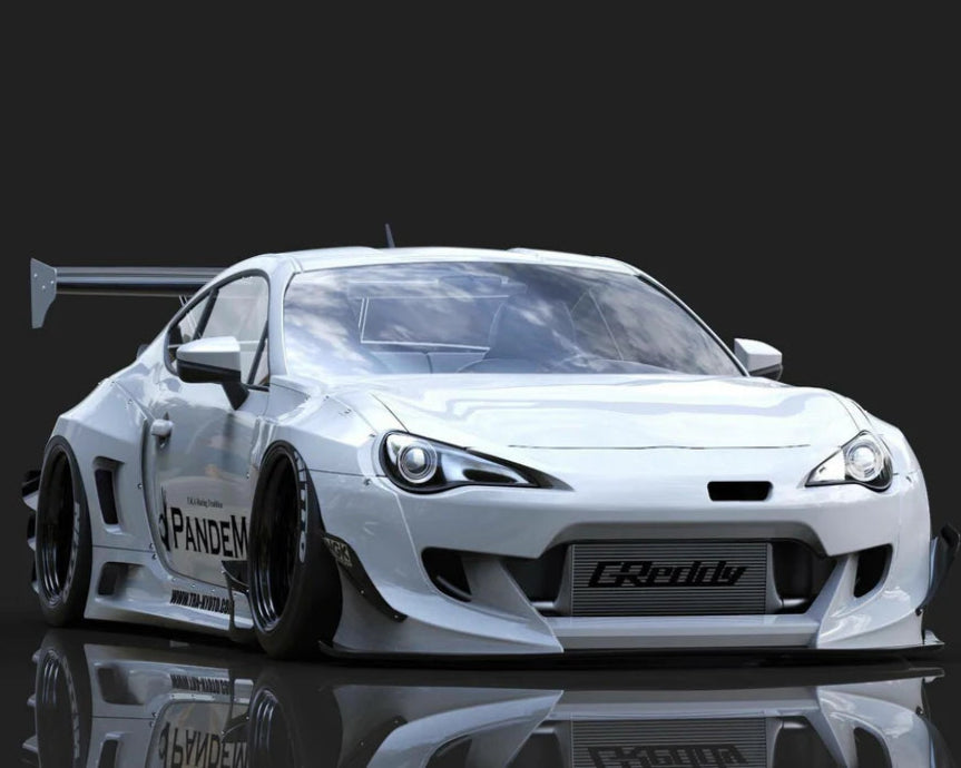 Pandem Full Aero Kit Version 3 with GT-Wing with Duck Wing - BRZ, GT86