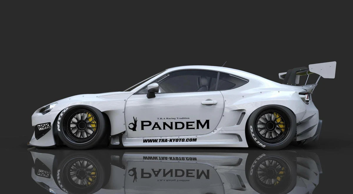 Pandem Full Aero Kit Version 3 with GT-Wing with Duck Wing - BRZ, GT86