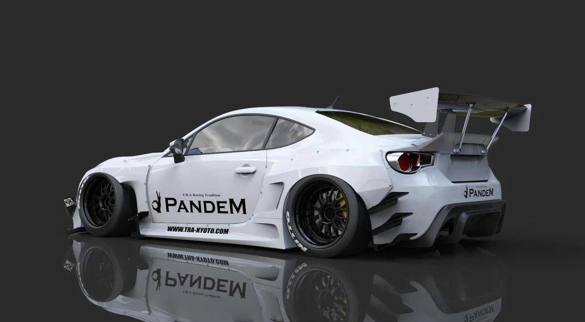 Pandem Full Aero Kit Version 3 with GT-Wing with Duck Wing - BRZ, GT86