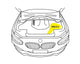 Conducto de entrada de fibra de carbono para chasis BMW F (Serie 1, Serie 2, Serie 3, Serie 4, Serie 5)