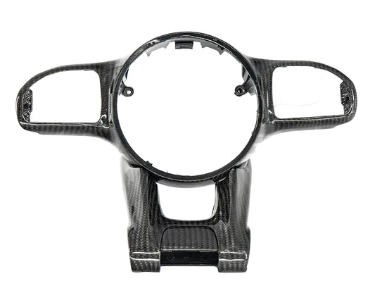 MERCEDES AMG 2016+ CARBON FIBRE STEERING WHEEL TRIM