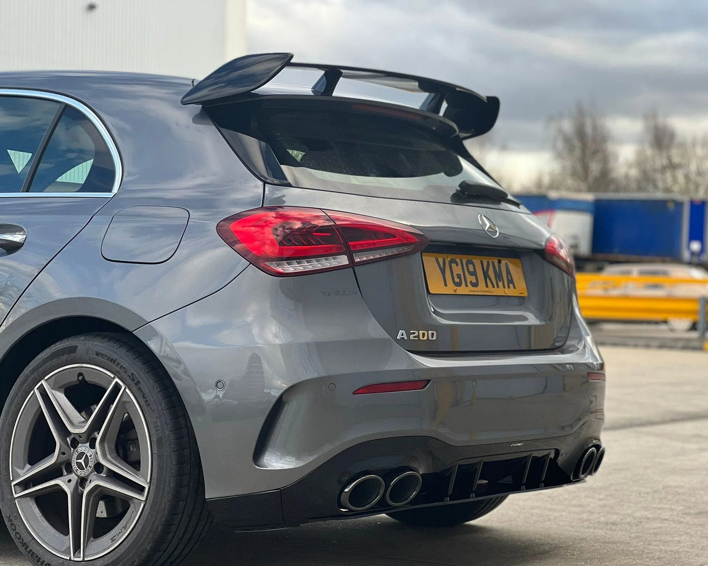 CT CARBON MERCEDES A45 A35 SPOILER