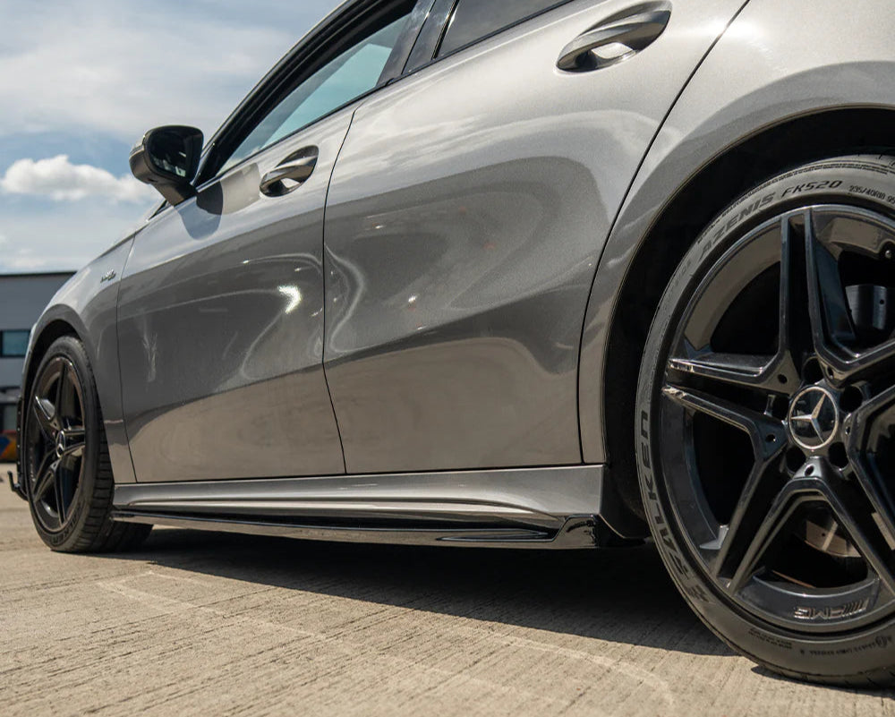 CT CARBON MERCEDES A45 A35 SIDE SKIRTS