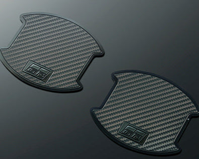 Ensemble de protections de poignée de porte TRD GR – Carbone noir