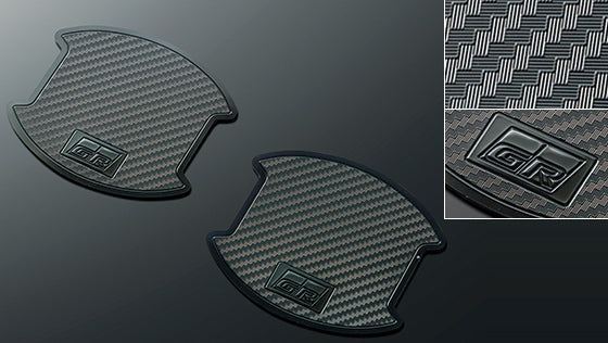 Juego de Protectores para Manijas de Puerta TRD GR - Carbono Negro