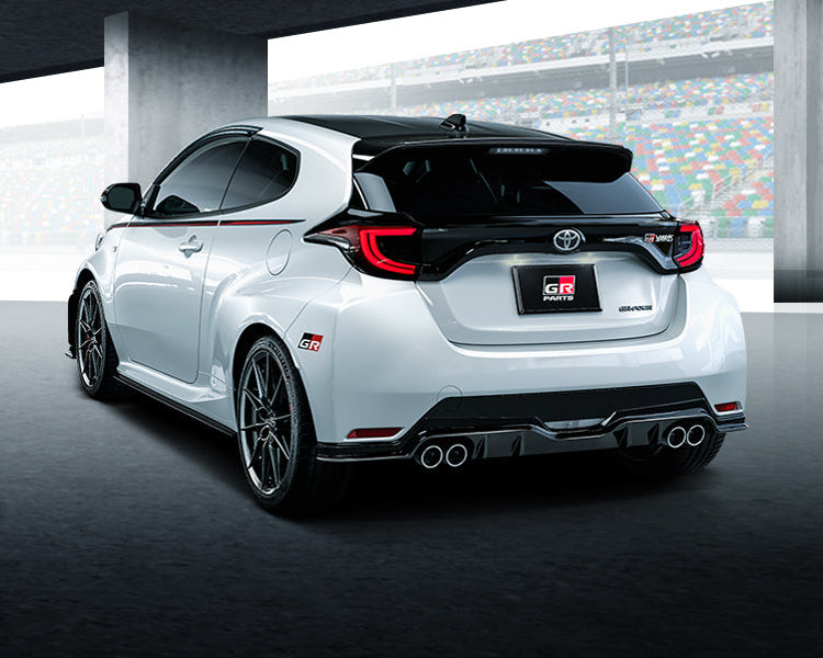 Spoiler de parachoques trasero TRD GR Parts para silenciador GR Sports - GR Yaris