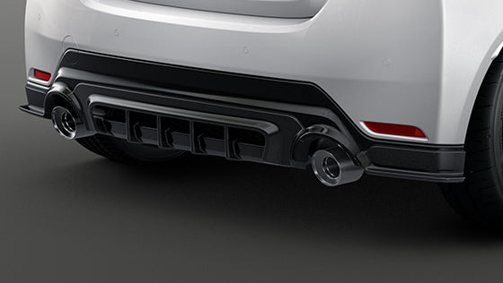 Spoiler de parachoques trasero TRD GR Parts para silenciador GR Sports - GR Yaris