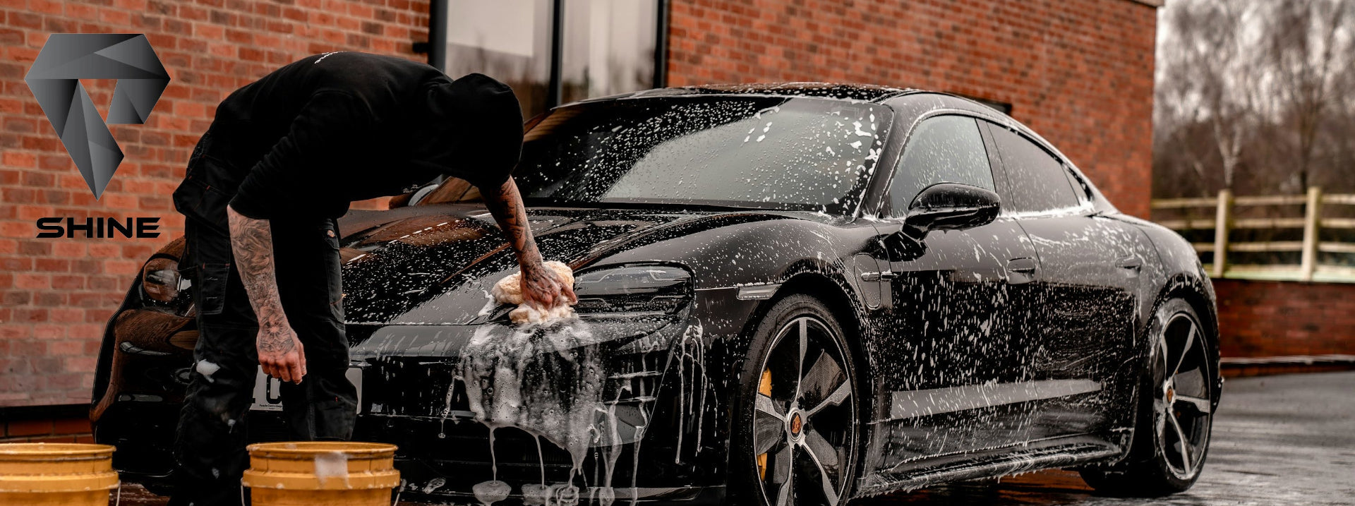 Porsche Panamera, Shine Auto products, detailing and cleaning products