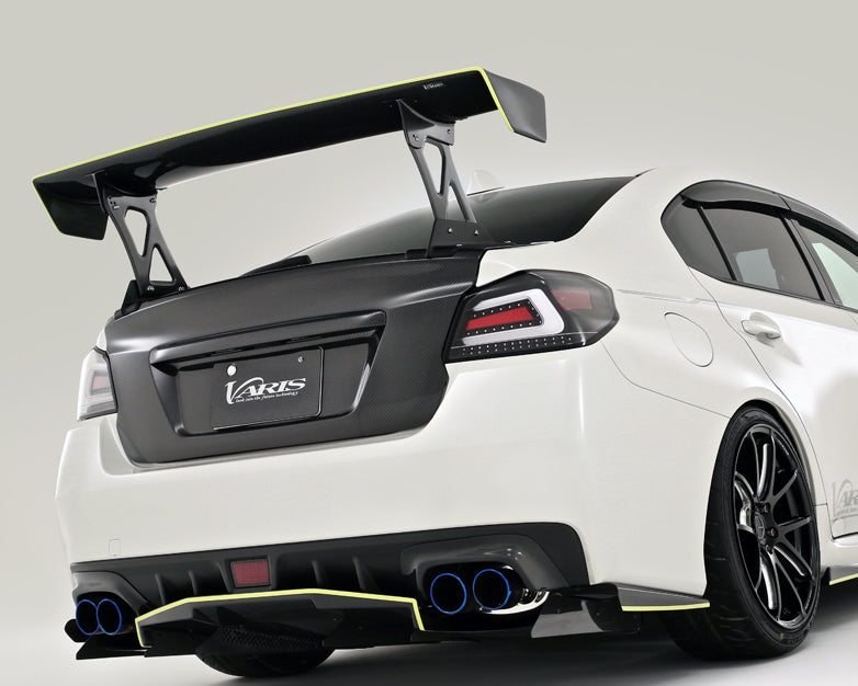 Varis GT-Wing Euro Edition Spoiler 1430mm Standard 225 B2 Tipo Todo Fibra de Carbono