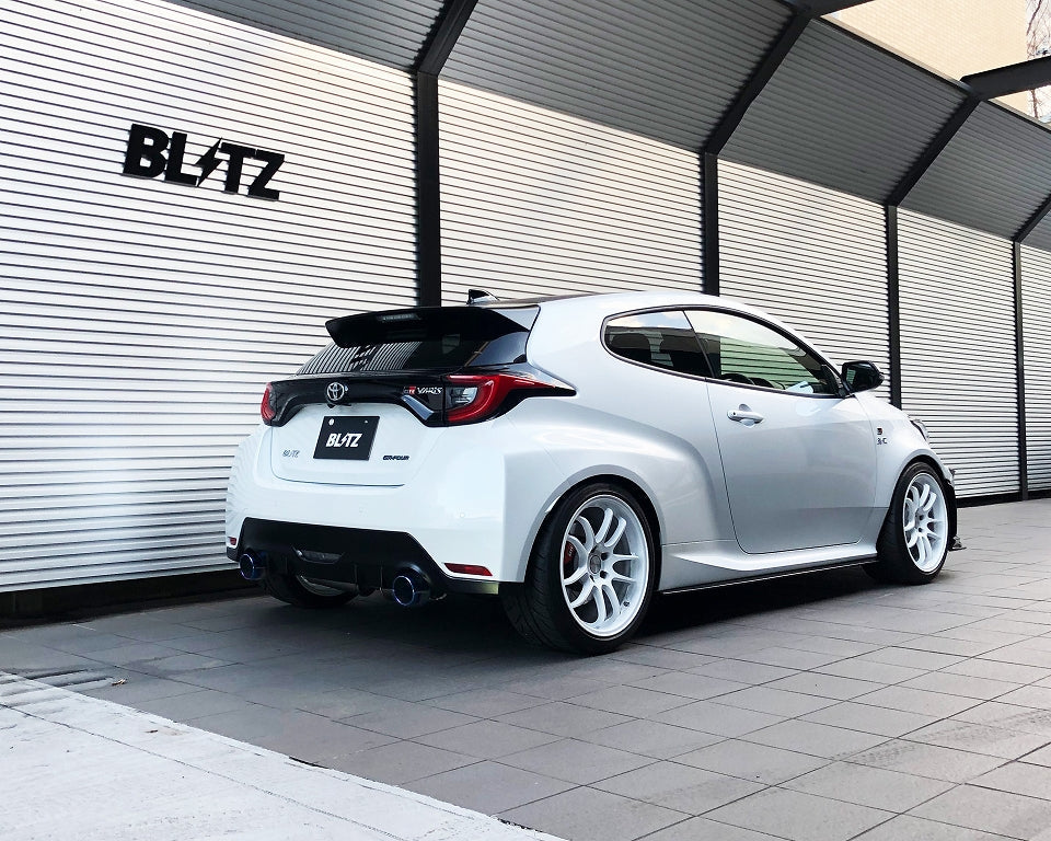 Sistema de escape con silenciador Blitz Nur-Spec Custom Edition Nur-CE VSR - GR Yaris Gen 1