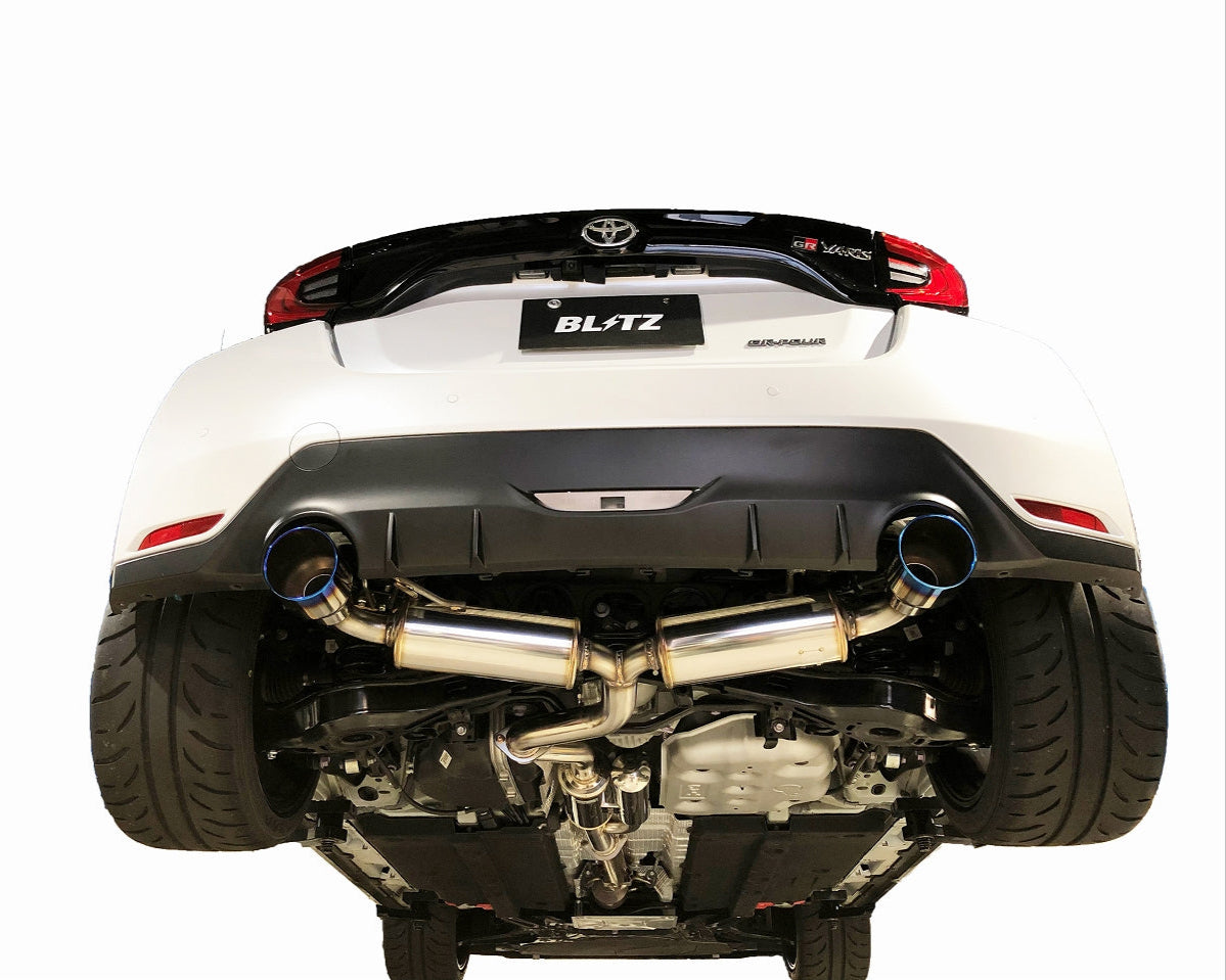 Sistema de escape con silenciador Blitz Nur-Spec Custom Edition Nur-CE VSR - GR Yaris Gen 1