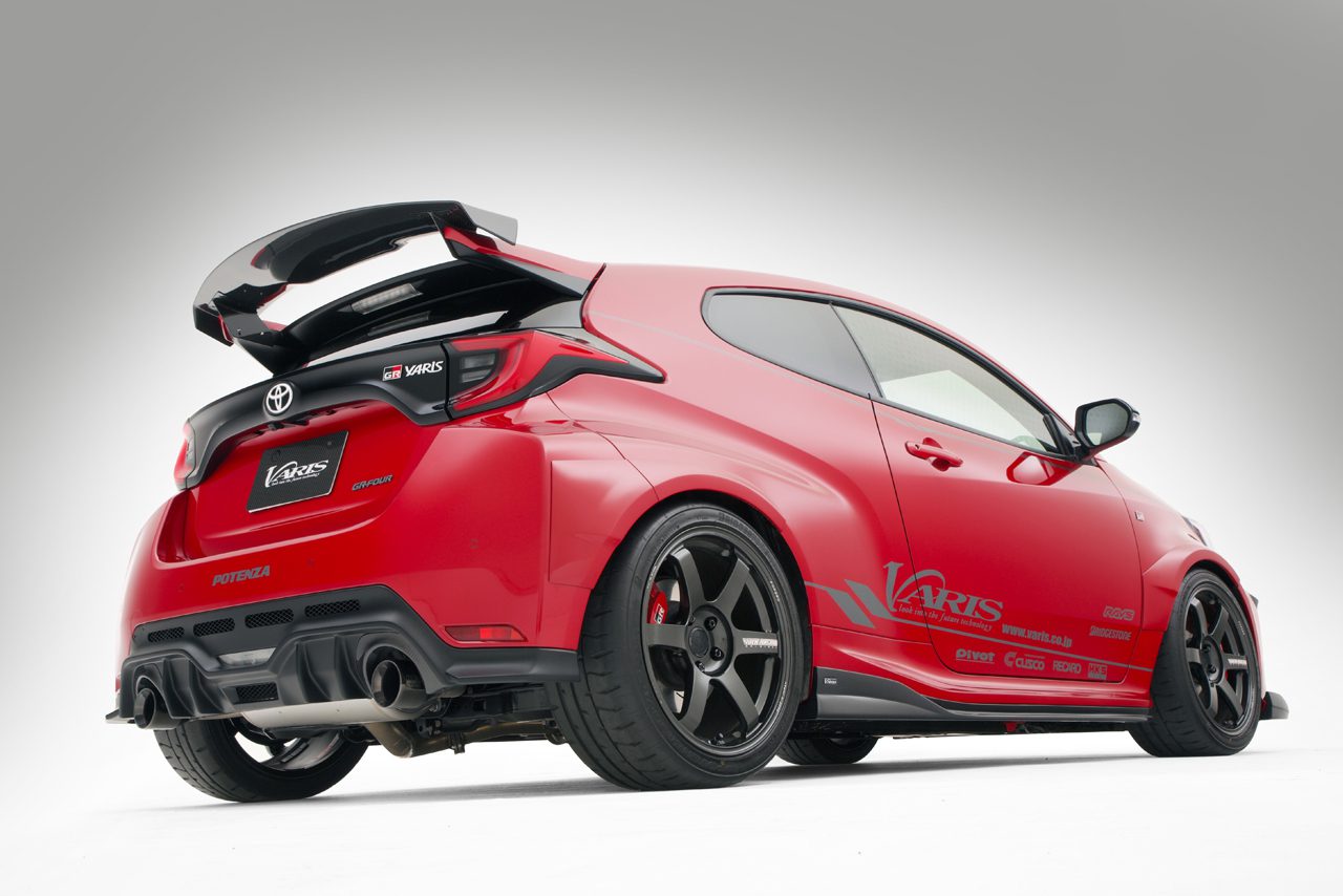 Varis Arising-I GT-Wing Hyper Narrow II 1200mm & Wing Base Set - GR Yaris