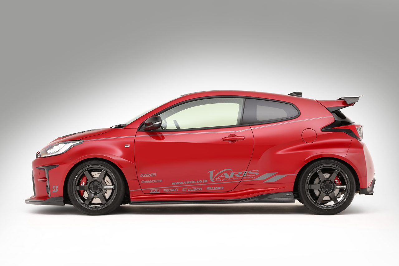 Varis Arising-I GT-Wing Hyper Narrow II 1200mm & Wing Base Set - GR Yaris
