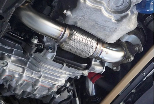 Tuyau avant en acier inoxydable Fujitsubo - Civic Type-R FK8