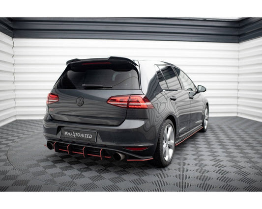 Maxton Design 3D Spoiler VW Golf Mk7 y Mk7.5 GTI / R / R-Line
