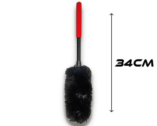 Brosse à jantes en microfibre