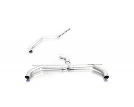 CAT BACK STRAIGHT REMUS VW Golf Mk7 / Seat Leon 5F Cupra
