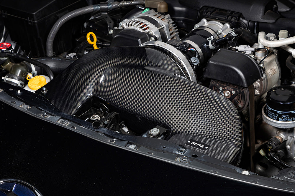 Kit d'admission d'air pour système d'admission en carbone Blitz - BRZ, GT86 Zenki avant modification mineure