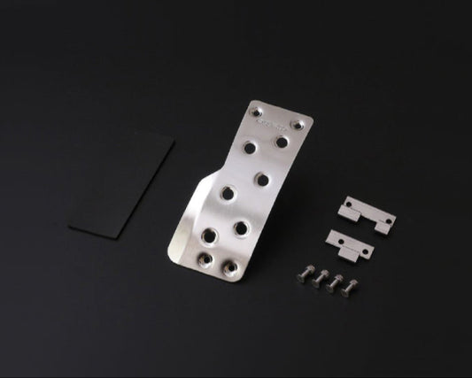 Cusco sports Metallic accelerator pedal assembly with mounting hardware