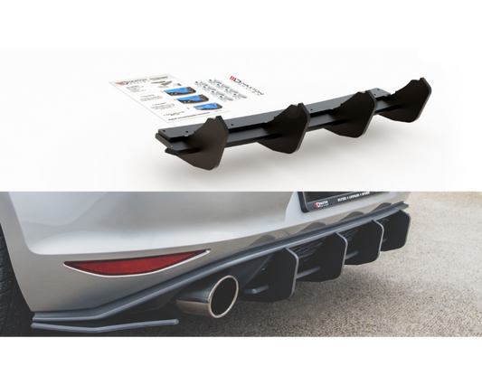 Diffuseur V.2 Street Pro Maxton Design VW Golf Mk7 GTI