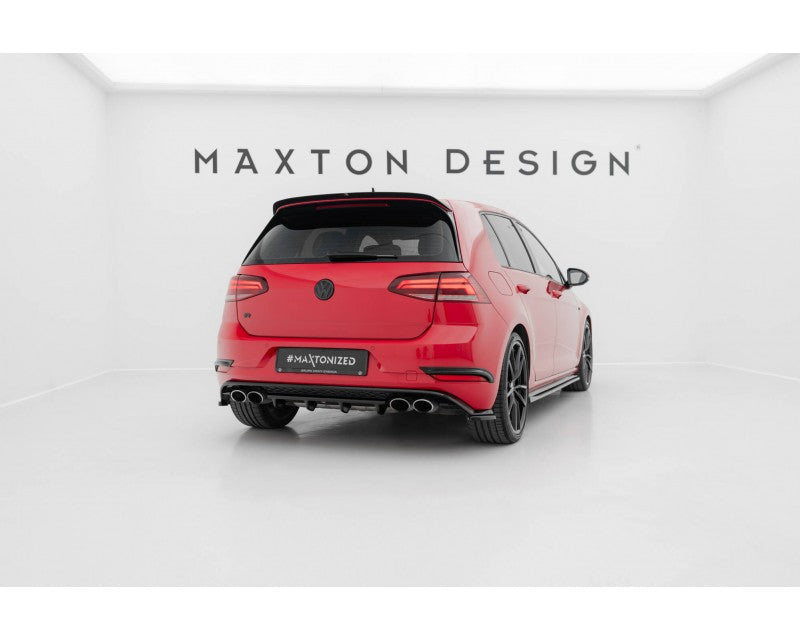 Maxton Design V.1 Spoiler Extension for VW Golf Mk7 & Mk7.5 R / R-Line / GTI
