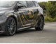 Ford Focus RS Mk3 with Maxton Design aero side skirts in black color.