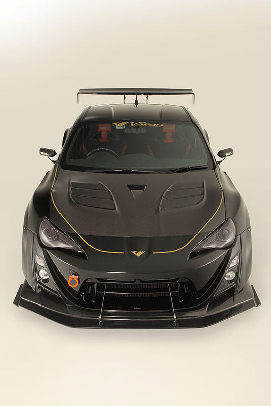Varis Wide Body Kit Full Kit D Carbon Fiber + Front Diffuser - GT86