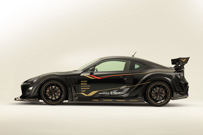 Varis Wide Body Kit Full Kit D Carbon Fiber + Front Diffuser - GT86