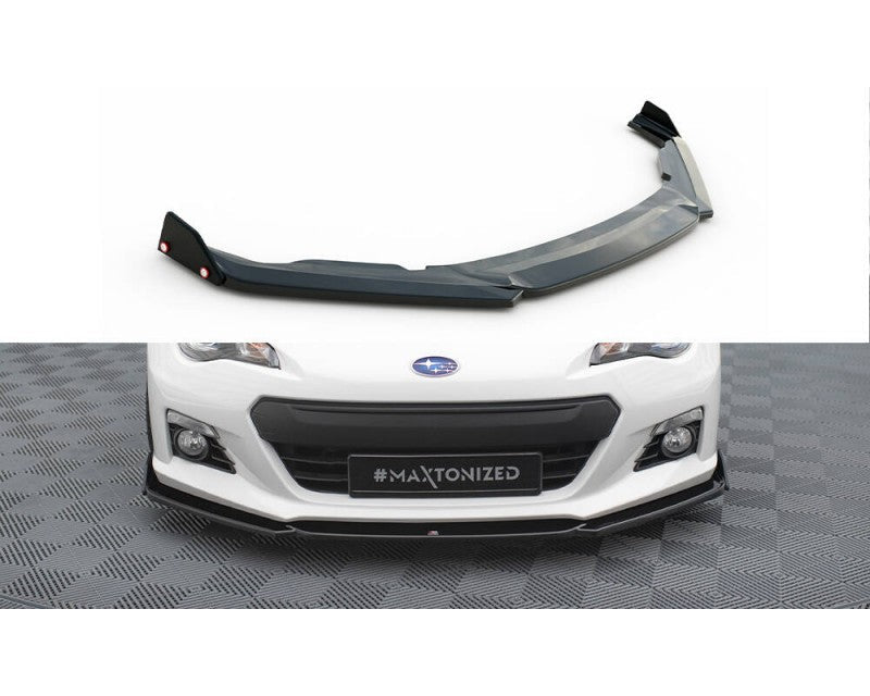 Lèvre avec rabats V.1 Maxton Design Subaru BRZ
