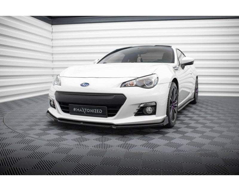 Lèvre avec rabats V.1 Maxton Design Subaru BRZ
